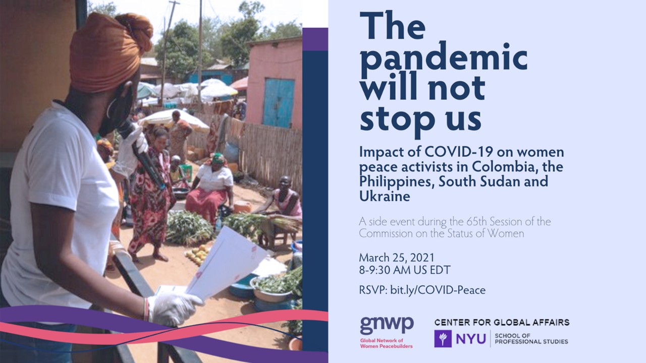 GNWP event flyer
